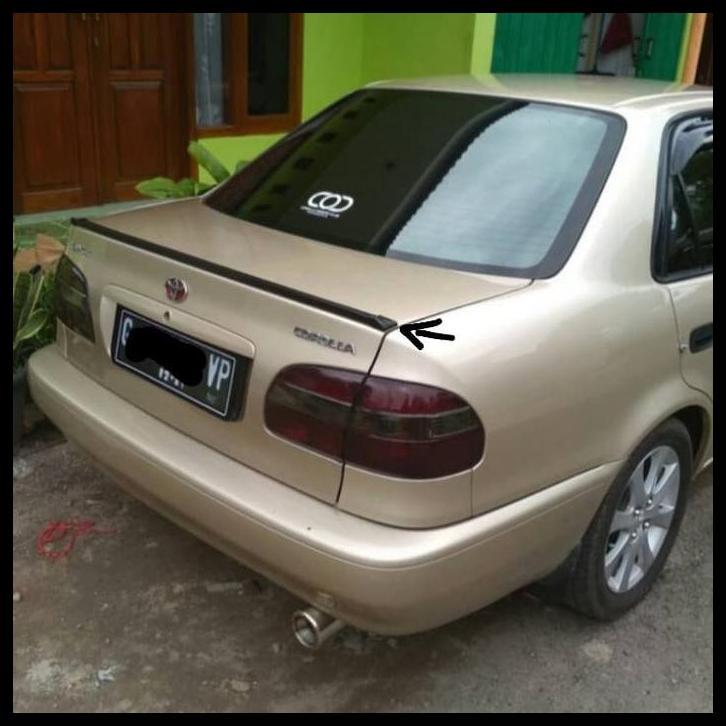 TERMURAH DUCKTAIL SPOILER MOBIL CIVIC TURBO LIS BAGASI BELAKANG HITAM POLOS 