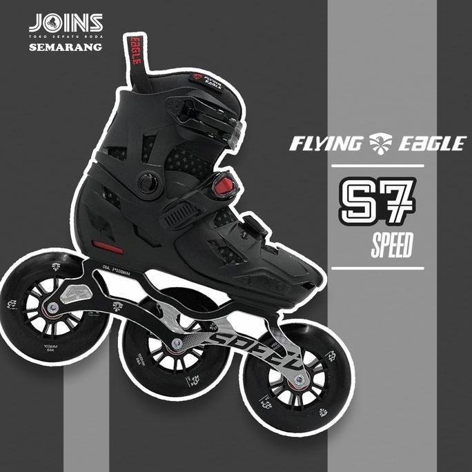 Terlaris Sepatu Roda Anak Inline Skate Flying Eagle S7 Speed