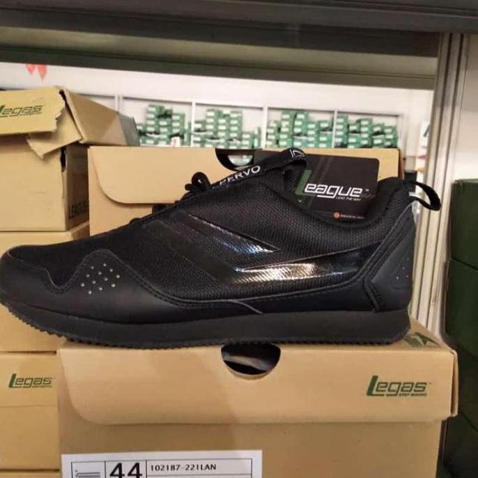 sepatu league pervo bts hitam sekolah ori asli promo murah diskon