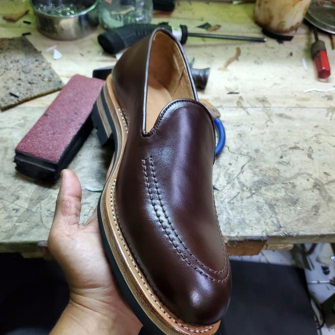 Map Inc Slip On Goodyear Welt - Sepatu Formal Slipon Goodyear Welted