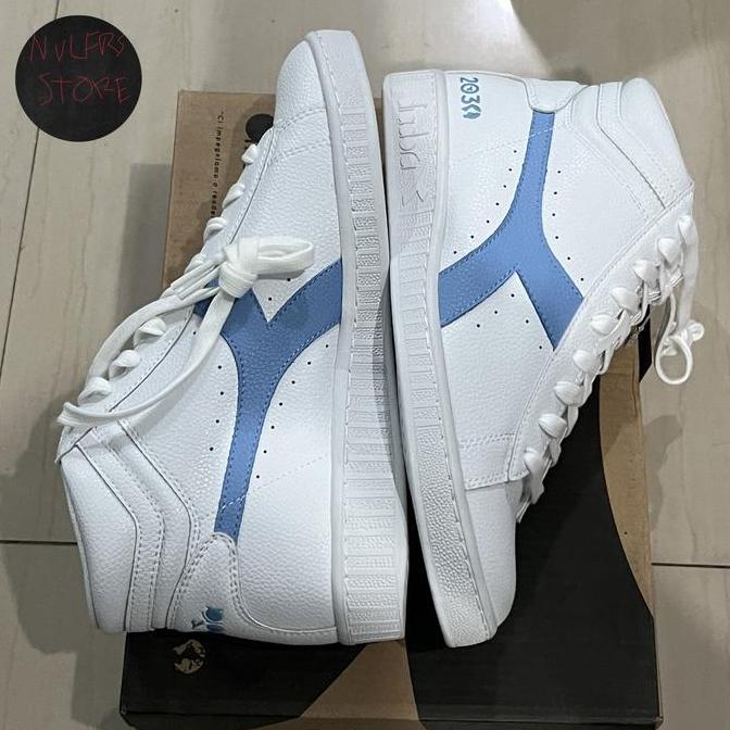 Diadora Game L Hh 2030 White Blue 100% Orinal