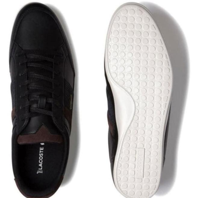 Sepatu Lacoste Chaymon black-brown Orinal