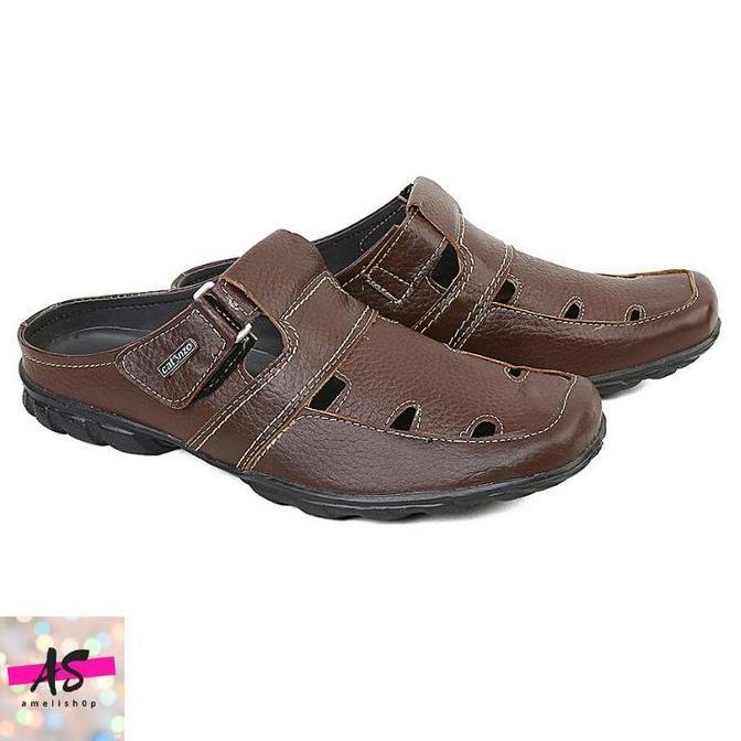 BUSTONG KULIT PRIA | Sepatu Sandal Laki-Laki Catenzo RD 412 Orinal