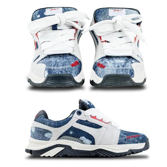 H APEX DENIMITUP - SPLASHES OF AZURE - Sepatu Pria