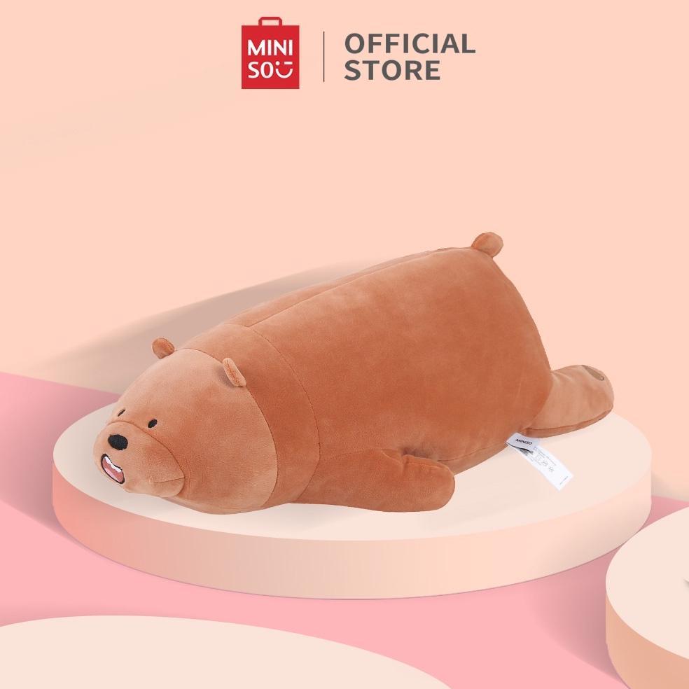 termurah` miniso toy - miniso x we bare bear boneka mewah mainan plush toy boneka besar 54cm/80cm bo