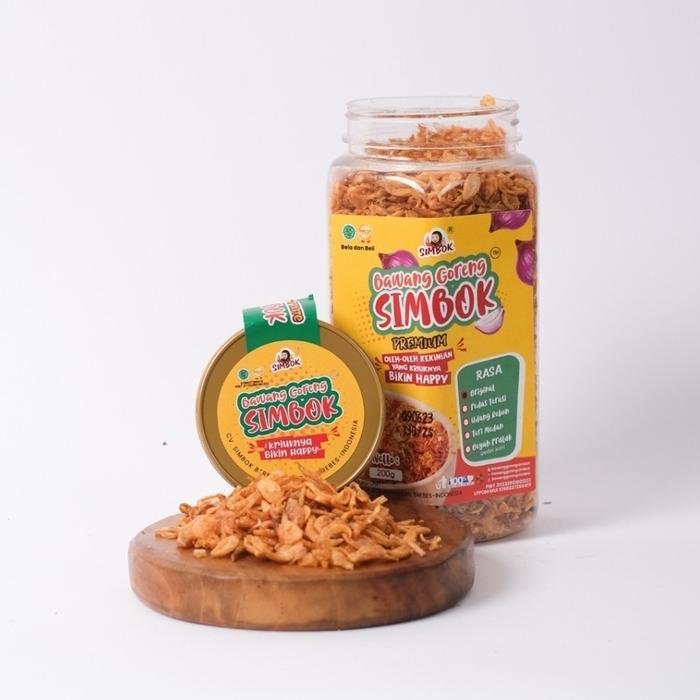 Bawang Goreng Simbok 200Gram Toples Terbatas