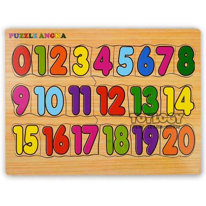 100% AMAN` MAINAN KAYU ANAK EDUKASI PAKET 4 PUZZLE HURUF BESAR KECIL HIJAIYAH ANGKA NOMER 1-20 ABJAD