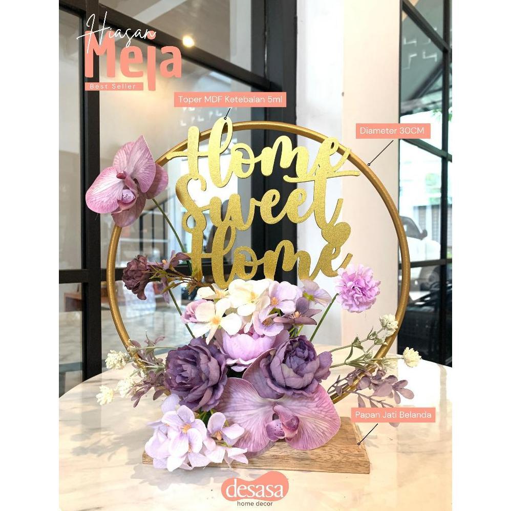HIASAN MEJA / HIASAN MEJA AESTHETIC / HIASAN RUANG TAMU / BUNGA UCAPAN GRAND OPENING / RUANG TAMU
