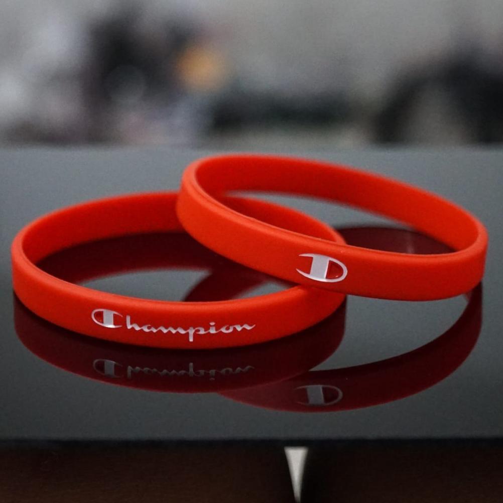 PROMO` GELANG KARET CHAMPION - BRACELET RUBBER - AKSESORIS FASHION