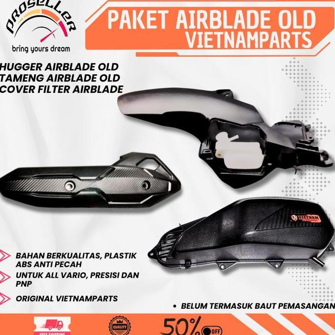 HUGGER SPAKBOR KOLONG VARIO 125 150 HUGGER AIRBLADE ORIGINAL PNP VARIO 110/125/150 HUGGER LED OLD HU