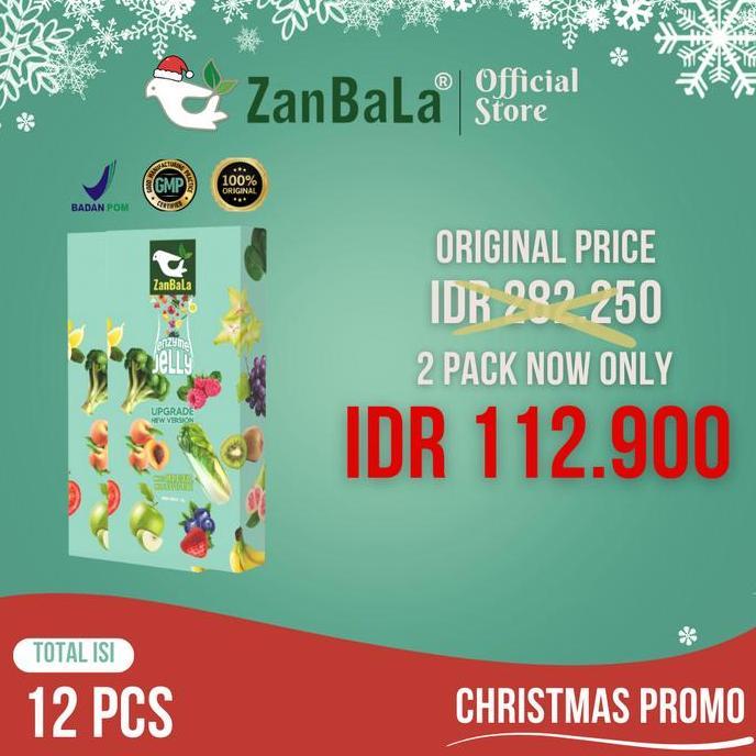 PROMO PAYDAY NEW VERSIONZanBaLa fruit and vegetable High Enzyme Jelly untuk Membantu Melancarkan BAB