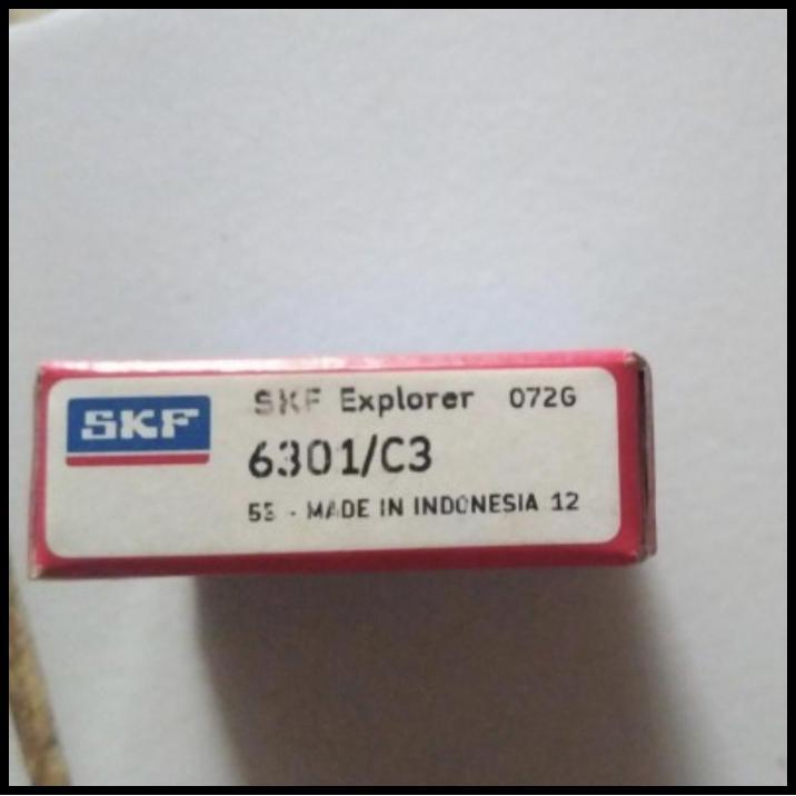 TERBARU BEARING 6301 C3 SKF ORIGINAL 6301C3 