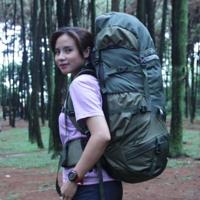 Carrier 60L Tas Gunung Tas Carrier 60L Outdoor Tas Keril Outfrai Include Coverbag Seri Denali