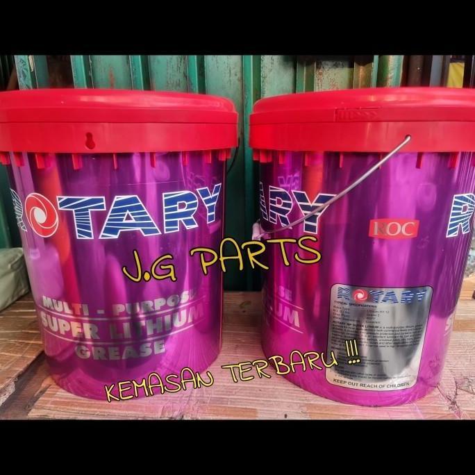 Gemuk Rotary - Wheel Bearing Grease Multi Purpose Besar 1 Pail / 16 Kg Terlaris