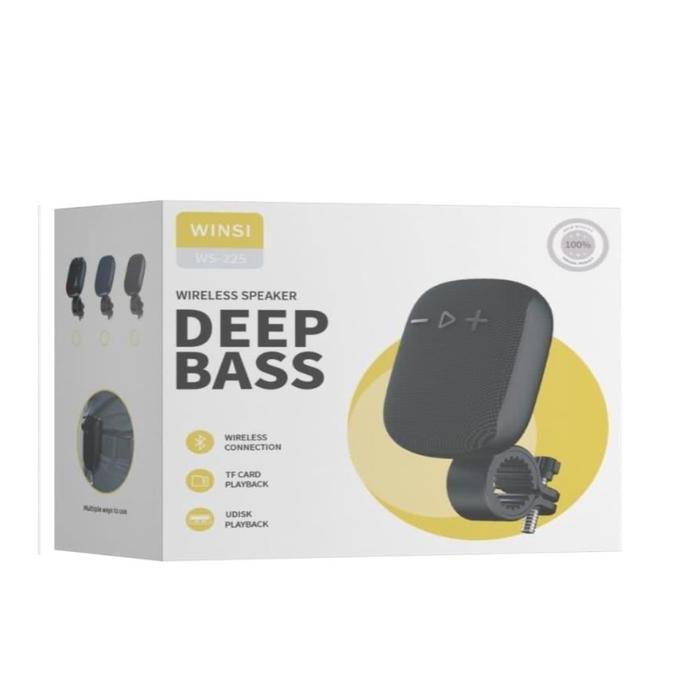 BANOKILO_ECER - DEEP BASS SPEAKER STANG SEPEDA / MOTOR WIRELESS AUDIO SPEAKER