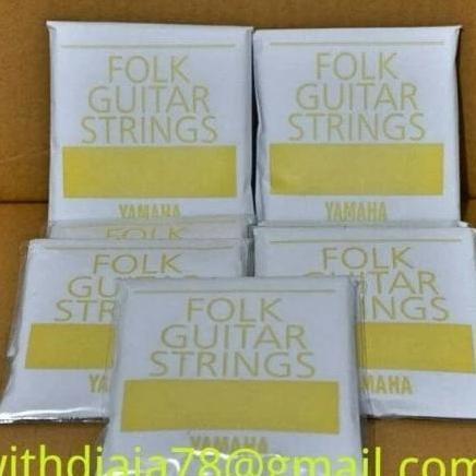 Senar Gitar Akustik Steel Original Yamaha Asli ( 1 set )