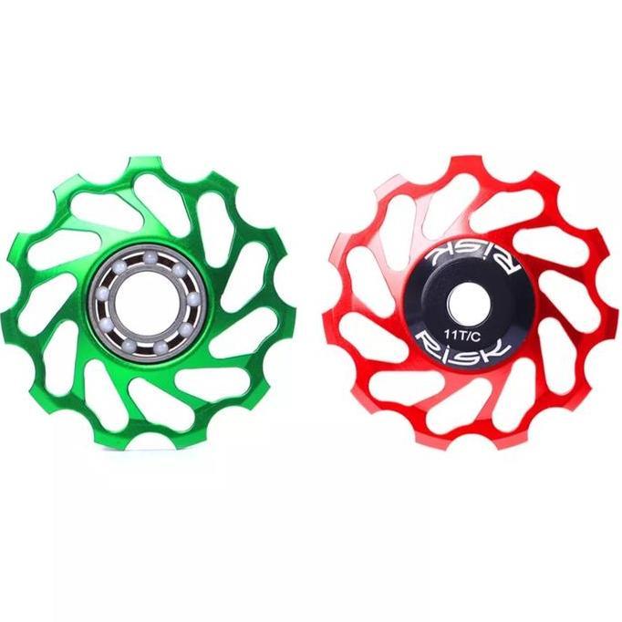 Risk Pulley RD Ceramic 11T Pullay Keramik RD Sepeda