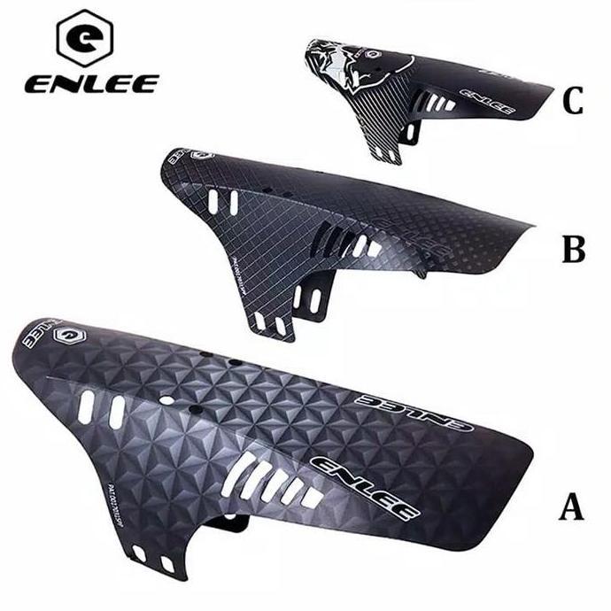Mudguard Spakbor Sepeda Enlee MTB New Black