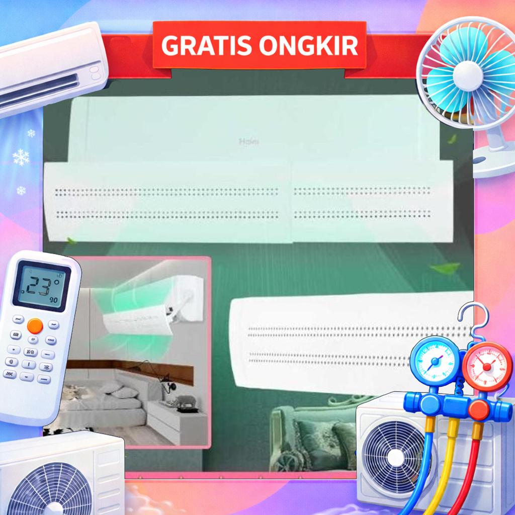 Cover Penutup Windshield Angin Ac Adjustable Air Pelindung Baby Bayi Grab