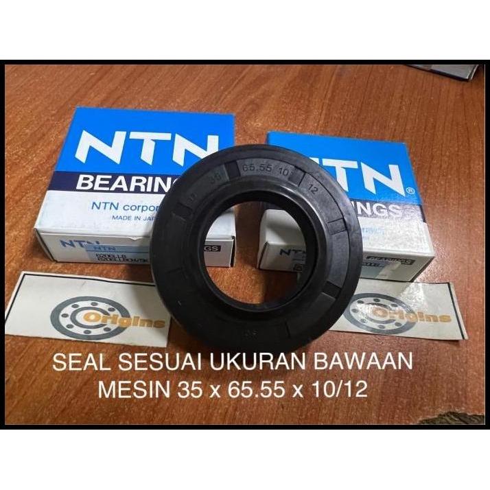 DISKON NTN BEARING KIT MESIN CUCI SAMSUNG ECO BUBBLE WF856U4 8.5 KG NTN JAPAN 6205 ZZ 6206 ZZ SEAL35