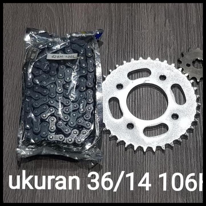 TERMURAH GEAR SET SUPRA FIT NEW BAJA GOLD 