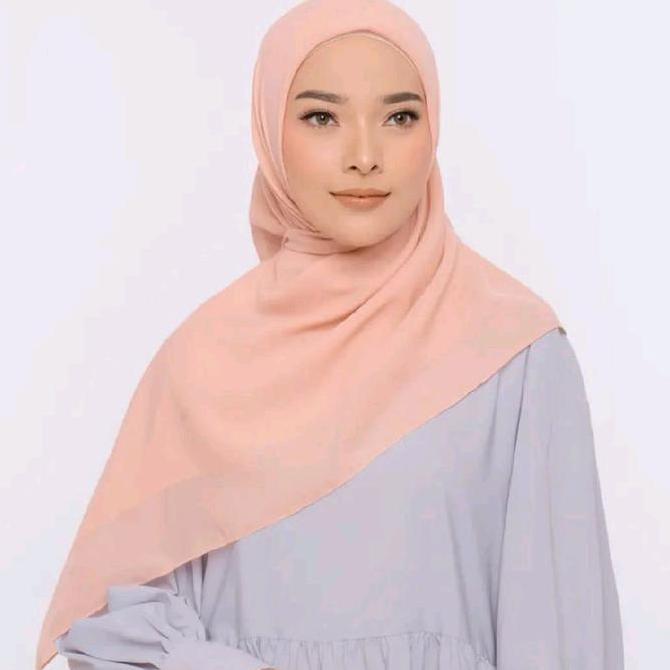 Krudung Segi emapat Salem/hijab pink Salem