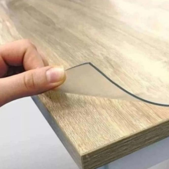 plastik taplak meja 2mm 90cm x 180cm