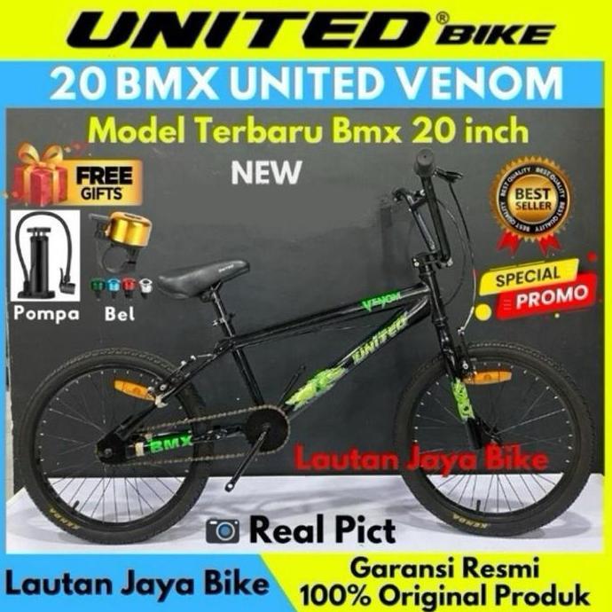 Sepeda Bmx 20 United Venom Model Terbaru
