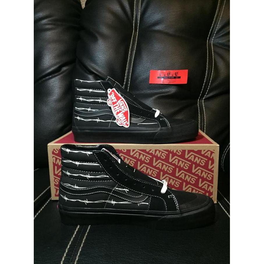 Vans Sk8hi 138 decon barbed wire black (orinal) BNIBWT