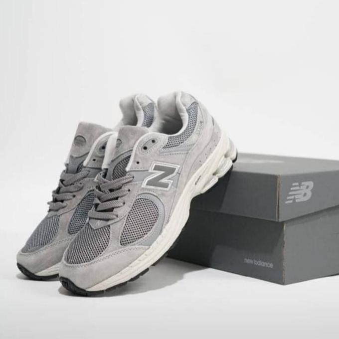 Sepatu NB New Balance 2002 R Marblehead Grey
