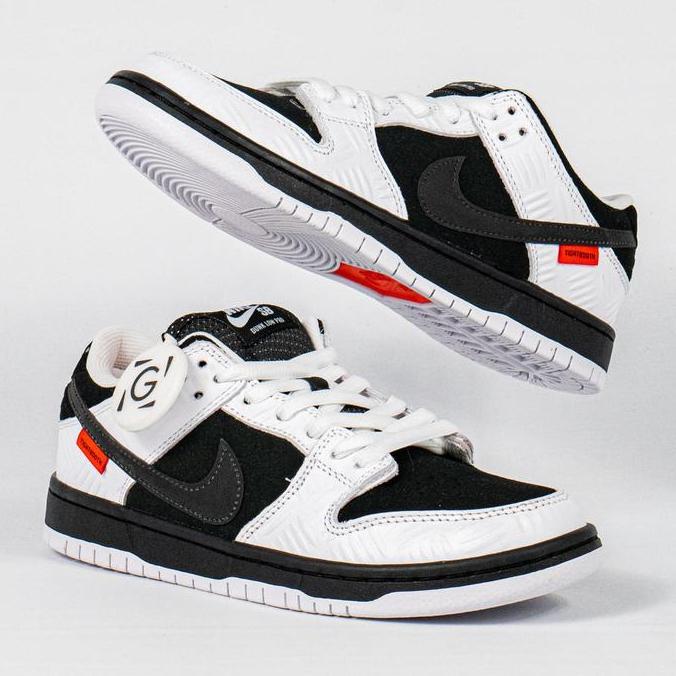 SB Dunk Low Pro x Thtbooth Black and White