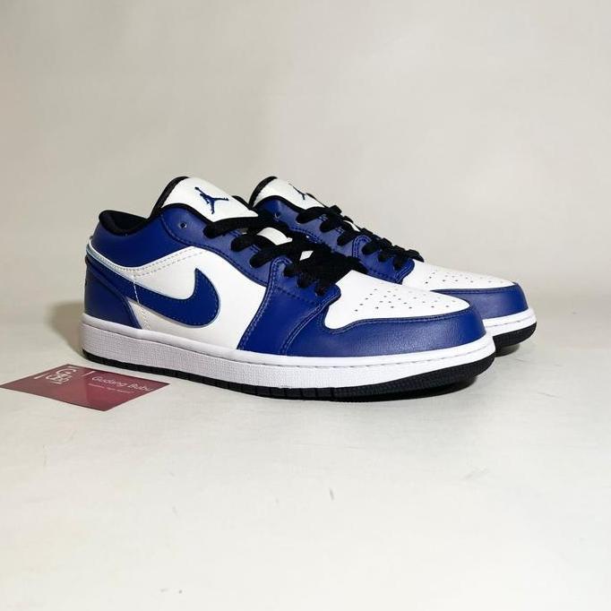 Air Jordan 1 Low Game Royal Blue White Authentic