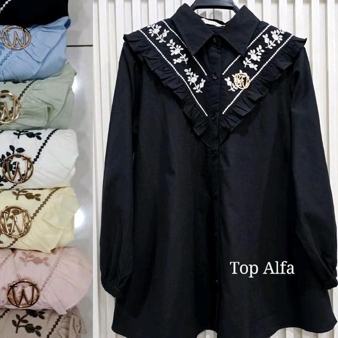 Winody Atasan Top Alfa Blouse Winody