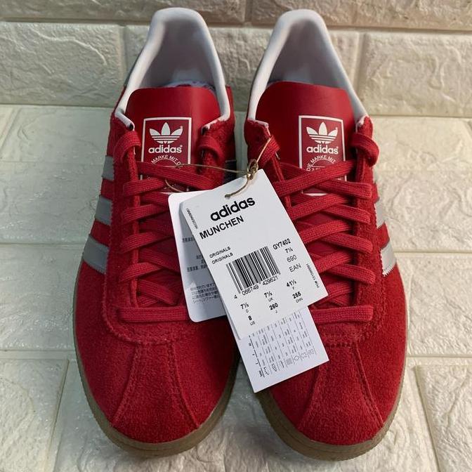 Adidas Munchen Red Silver