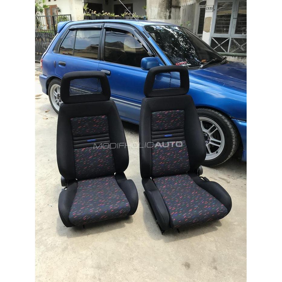 Jok Racing Recaro Lx Lemans Jaring Universal Premium Original Dan Terpercaya