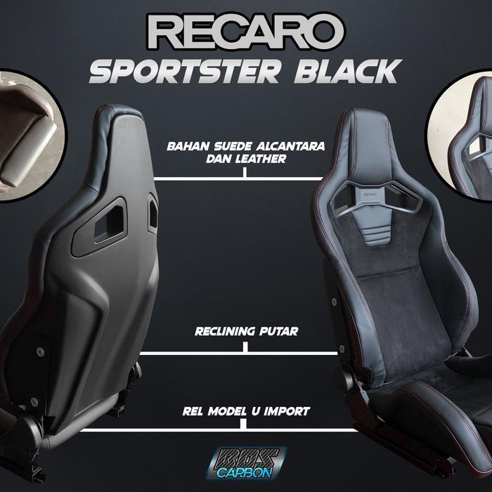 Jok Racing Import Supercopy Recaro Sportster Original Dan Terpercaya