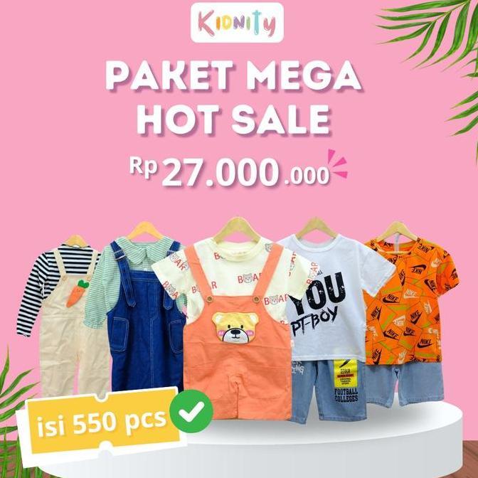 Paket usaha baju anak /Paket hemat baju anak /Paket Mega hot sale /Paket baju anak