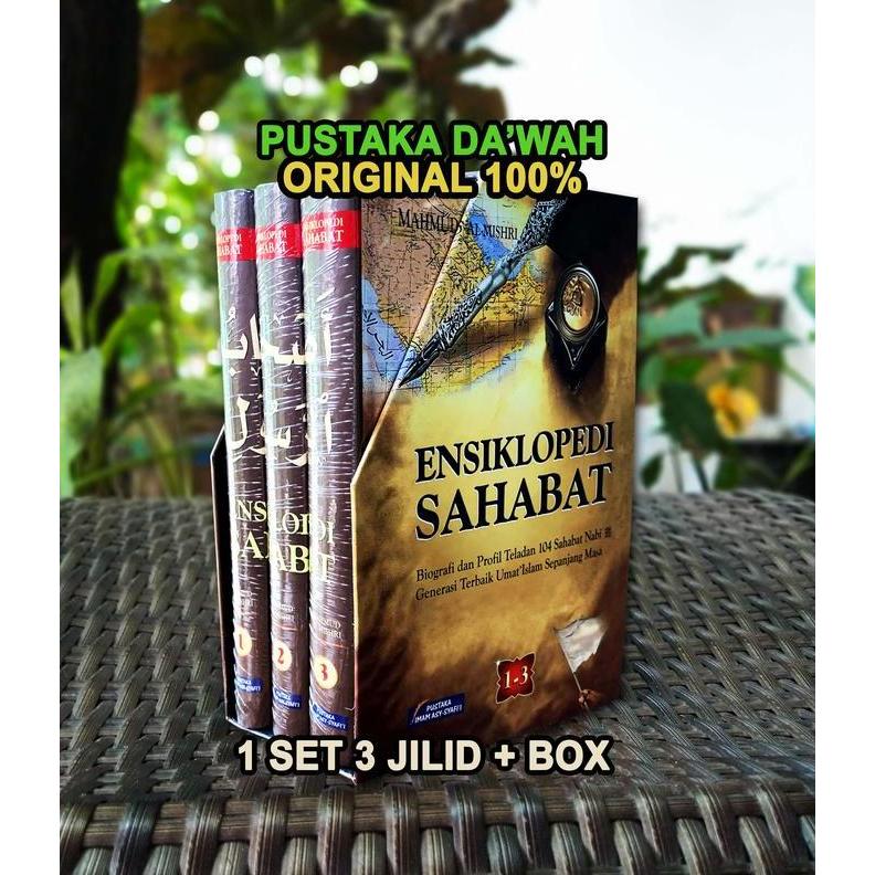 Buku Ensiklopedi Sahabat - Biografi 104 Sahabat Nabi 1 Set + Paper Bag