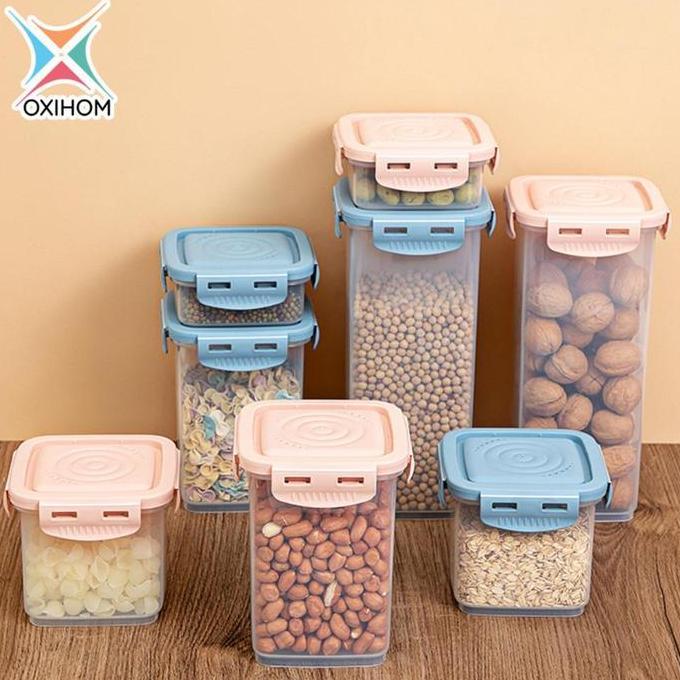 Oxihom Food Container Kotak Tempat Makan Toples Plastik Penyimpanan