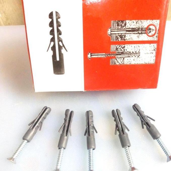 Fisher S6+Sekrup/Fisher S6+Sekrup isi 100 Pcs