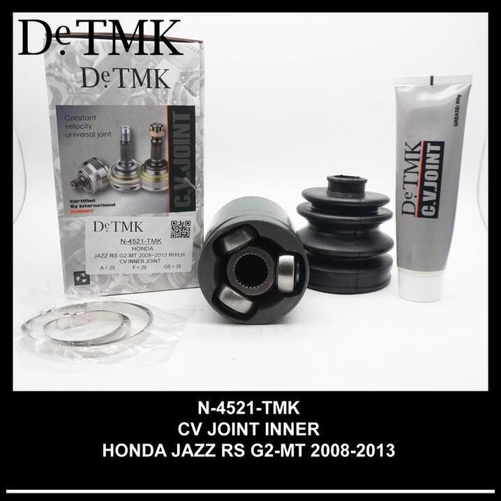 TERLARIS CV JOINT DALAM AS RODA HONDA JAZZ RS G2-MT 2008-2013 DETMK 