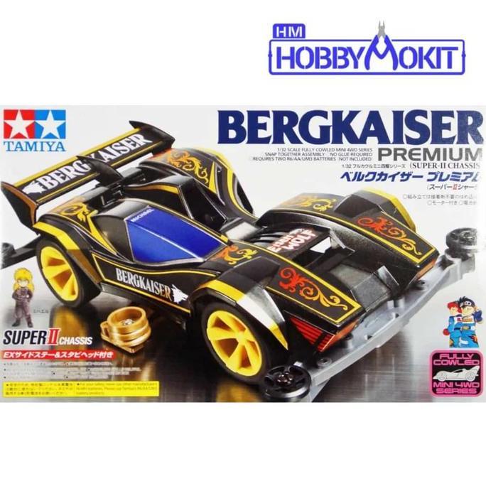 Tamiya 19437 Mini 4WD Bergkaiser Premium (Super-II Chassis) 1/32