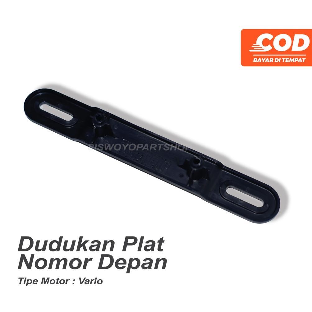 Dudukan Plat Nomer / Braket Plat Nomor Depan bahan plastik untuk motor Vario 150/Vario 125