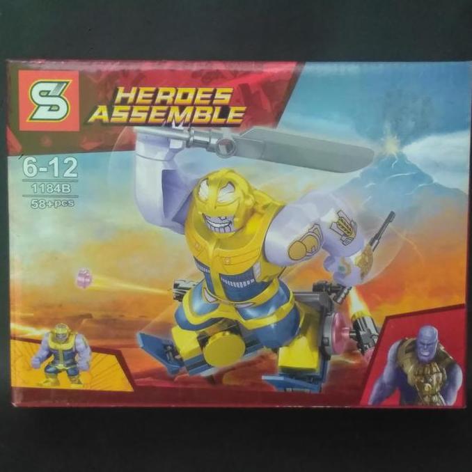 Brick SY Marvel Thanos Armored Playset