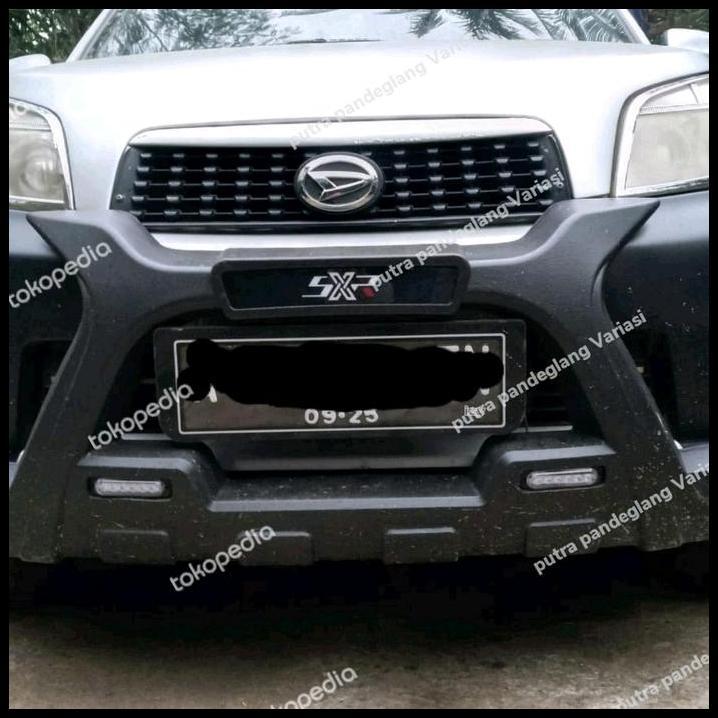 TERLARIS TANDUK DEPAN MOBIL RUSH / TERIOS LAMA 2008 - 2016 MODEL X LUXURY MEREK SUNRISE RHINO