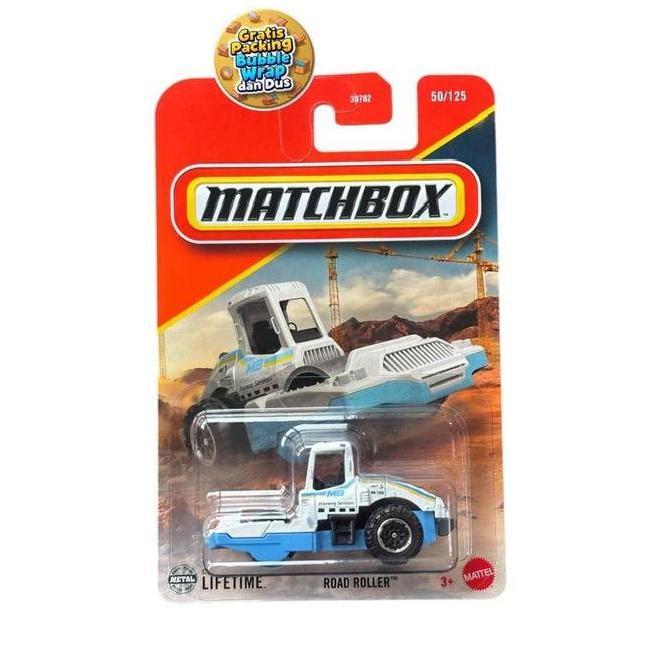 Matchbox Road Roller Putih 93BD