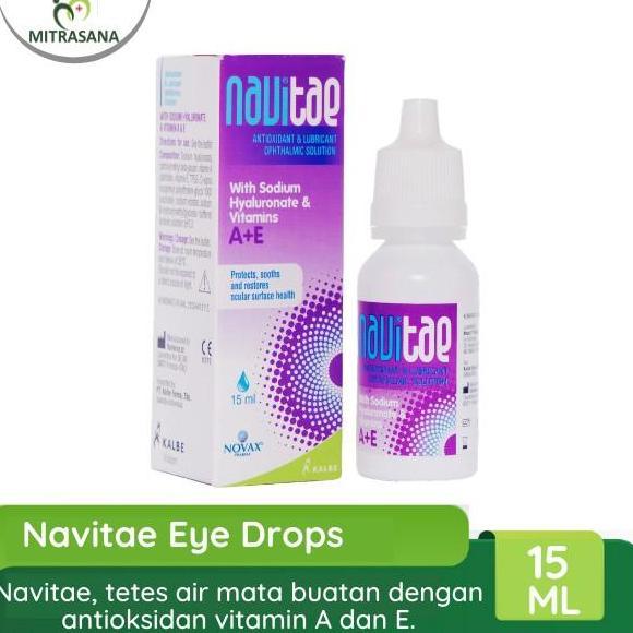 Navitae Eye Drops 15ml Tetes Mata Bervitamin A E