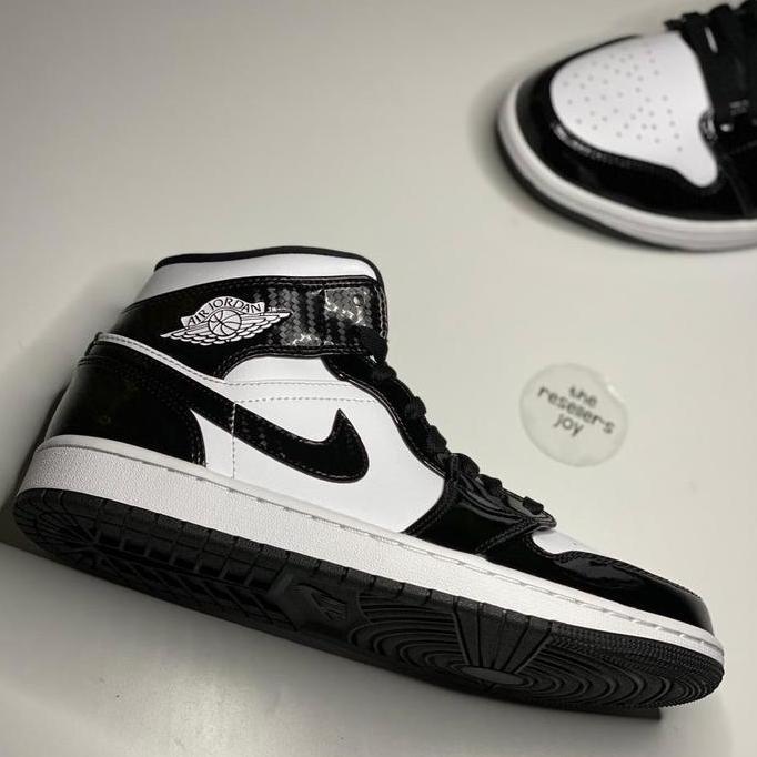 Nike Air Jordan 1 Mid Carbon Fiber All Star Weekend (100% AUTHENTIC)