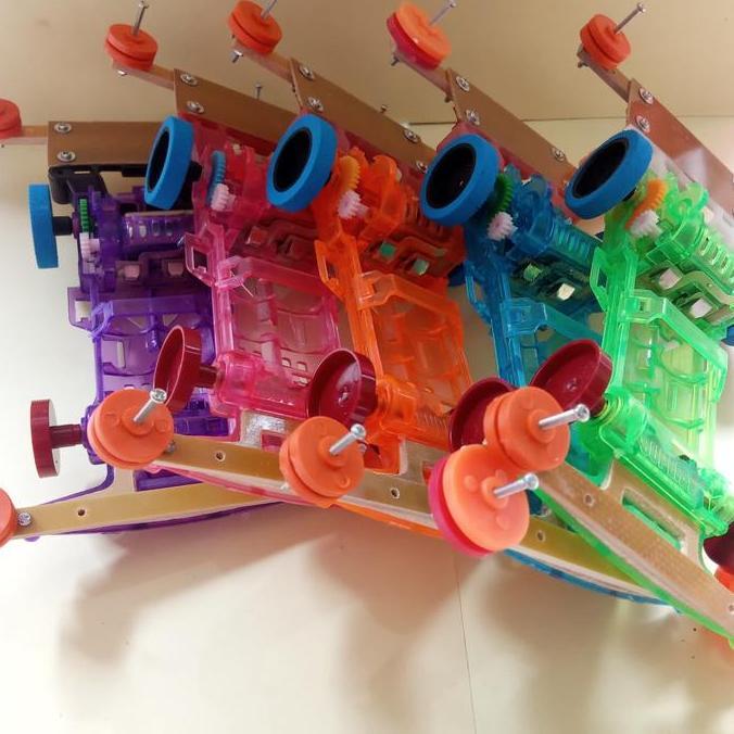 TAMIYA SLOOP CHASSIS SUPER 1 TRANSPARAN