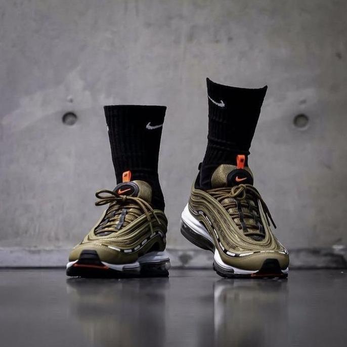 Nike Air Max 97 Undefeated Black Militia Green (not Jordan Dunk Yeezy) - 100% Authentic Orinal Guara
